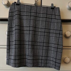 H&M Divided Plaid Skirt